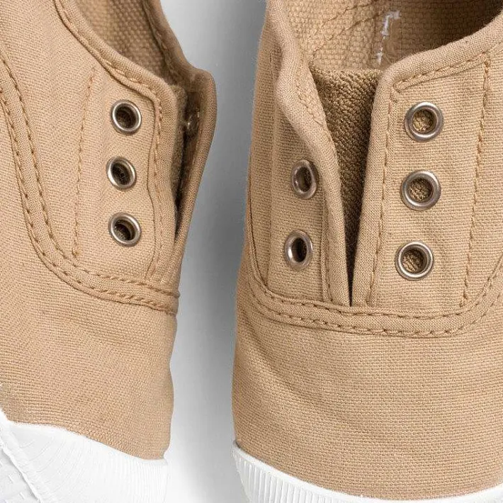 Zapatillas<Pisamonas Zapatillas Lona Punta Goma Sin Cordones