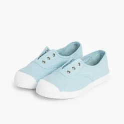 Zapatillas<Pisamonas Zapatillas Lona Punta Goma Sin Cordones