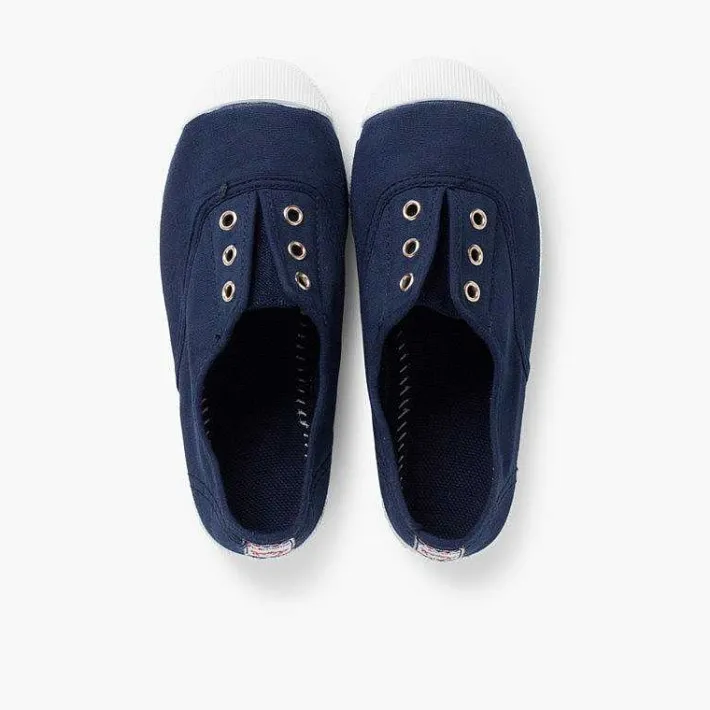 Zapatillas<Pisamonas Zapatillas Lona Punta Goma Sin Cordones