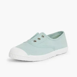 Zapatillas<Pisamonas Zapatillas Lona Punta Goma Sin Cordones