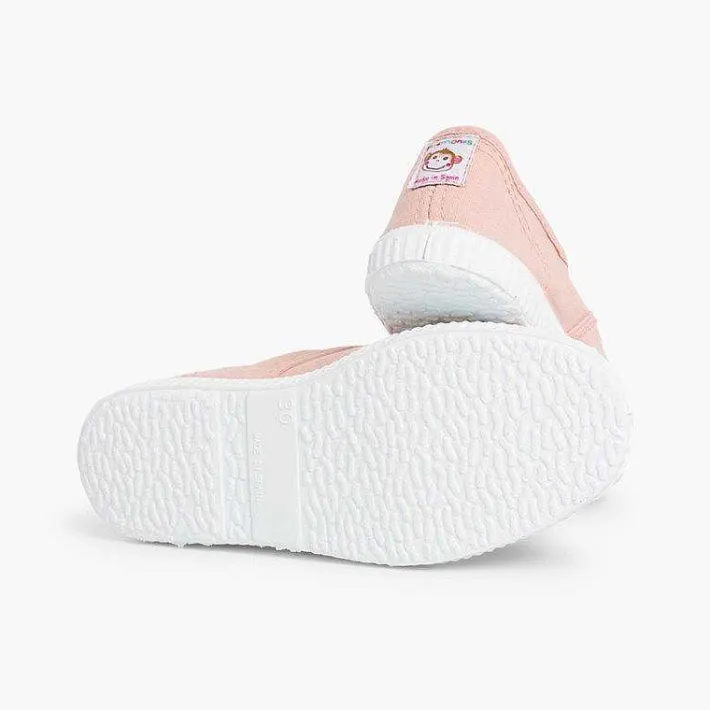 Zapatillas<Pisamonas Zapatillas Lona Punta Goma Sin Cordones