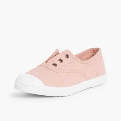 Zapatillas<Pisamonas Zapatillas Lona Punta Goma Sin Cordones