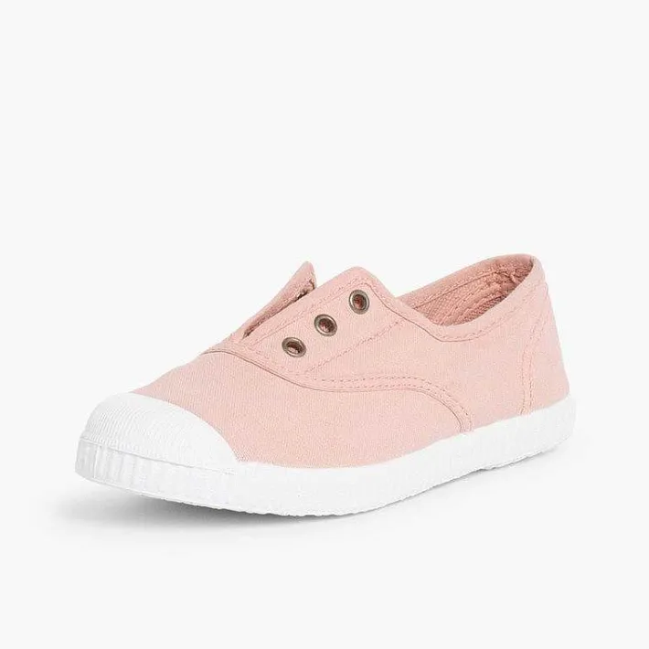 Zapatillas<Pisamonas Zapatillas Lona Punta Goma Sin Cordones