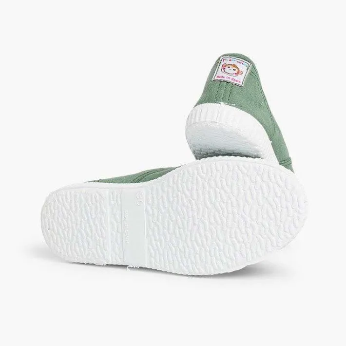 Zapatillas<Pisamonas Zapatillas Lona Punta Goma Sin Cordones