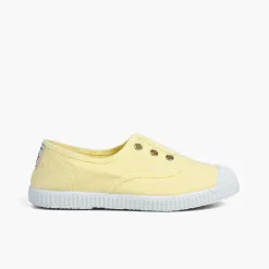 Zapatillas<Pisamonas Zapatillas Lona Punta Goma Sin Cordones