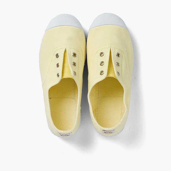 Zapatillas<Pisamonas Zapatillas Lona Punta Goma Sin Cordones