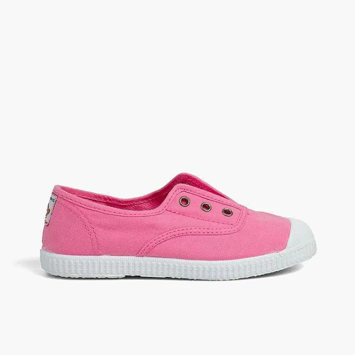 Zapatillas<Pisamonas Zapatillas Lona Punta Goma Sin Cordones