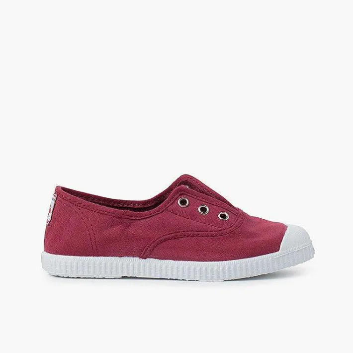 Zapatillas<Pisamonas Zapatillas Lona Punta Goma Sin Cordones