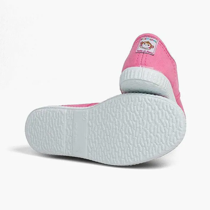 Zapatillas<Pisamonas Zapatillas Lona Punta Goma Sin Cordones