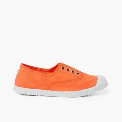 Zapatillas<Pisamonas Zapatillas Lona Punta Goma Sin Cordones