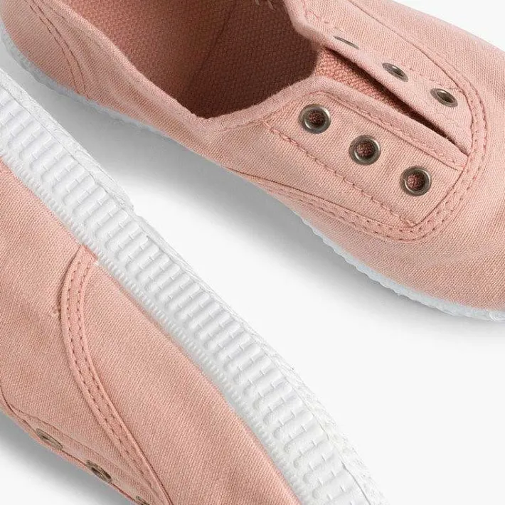 Zapatillas<Pisamonas Zapatillas Lona Punta Goma Sin Cordones