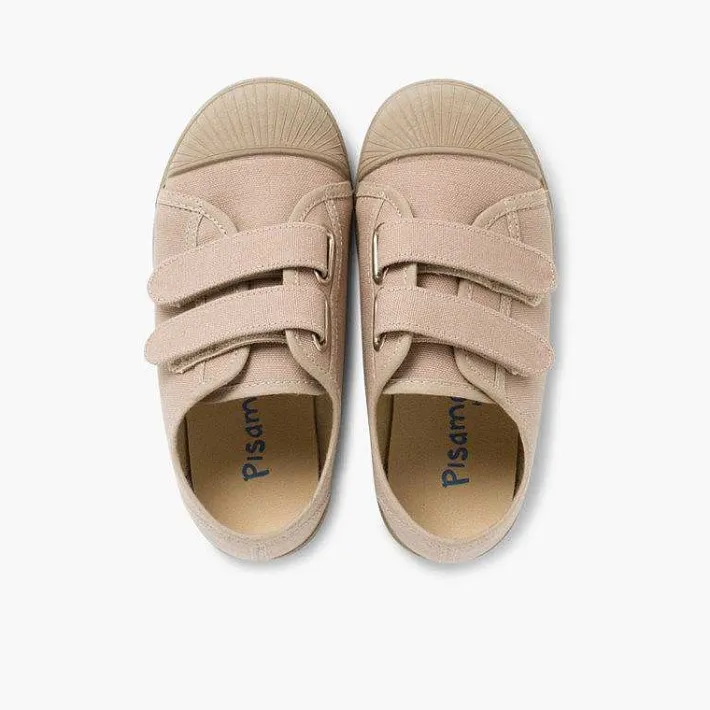 Zapatillas<Pisamonas Zapatillas Lona Puntera Goma Dos Cinta Adhesiva