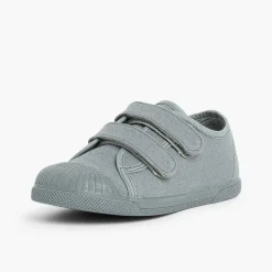 Zapatillas<Pisamonas Zapatillas Lona Puntera Goma Dos Cinta Adhesiva