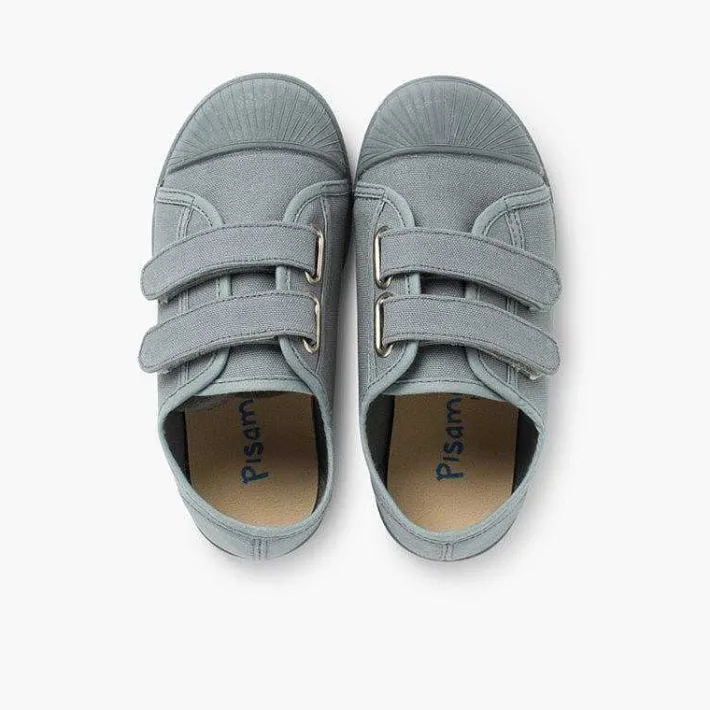 Zapatillas<Pisamonas Zapatillas Lona Puntera Goma Dos Cinta Adhesiva