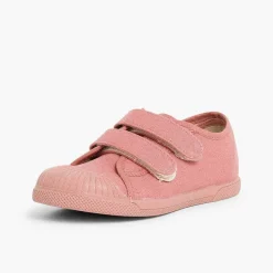 Zapatillas<Pisamonas Zapatillas Lona Puntera Goma Dos Cinta Adhesiva
