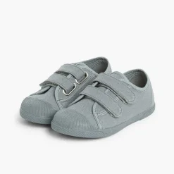 Zapatillas<Pisamonas Zapatillas Lona Puntera Goma Dos Cinta Adhesiva