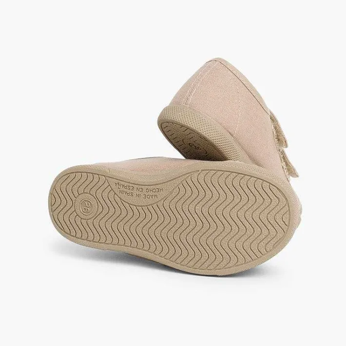 Zapatillas<Pisamonas Zapatillas Lona Puntera Goma Dos Cinta Adhesiva