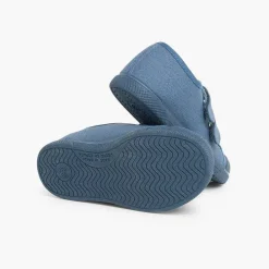 Zapatillas<Pisamonas Zapatillas Lona Puntera Goma Dos Cinta Adhesiva