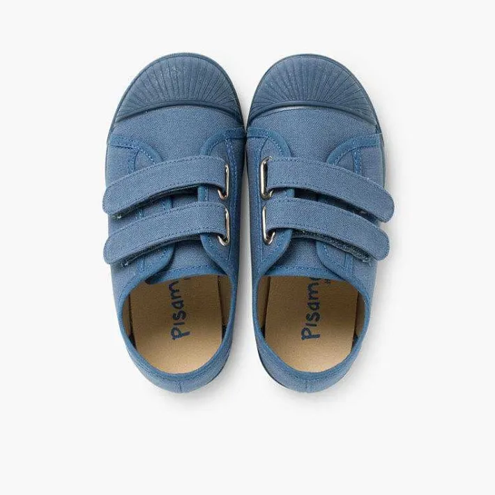 Zapatillas<Pisamonas Zapatillas Lona Puntera Goma Dos Cinta Adhesiva