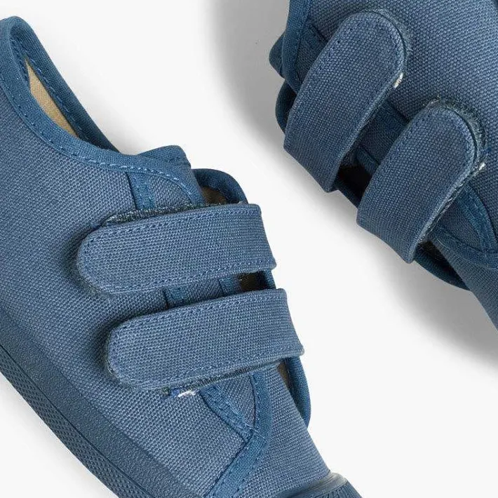Zapatillas<Pisamonas Zapatillas Lona Puntera Goma Dos Cinta Adhesiva