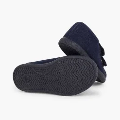Zapatillas<Pisamonas Zapatillas Lona Puntera Goma Dos Cinta Adhesiva