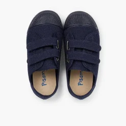 Zapatillas<Pisamonas Zapatillas Lona Puntera Goma Dos Cinta Adhesiva