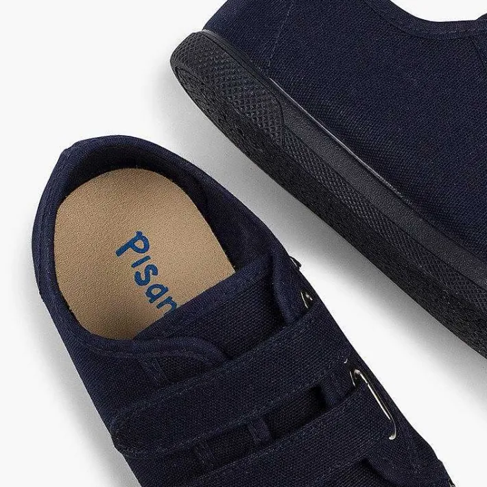 Zapatillas<Pisamonas Zapatillas Lona Puntera Goma Dos Cinta Adhesiva