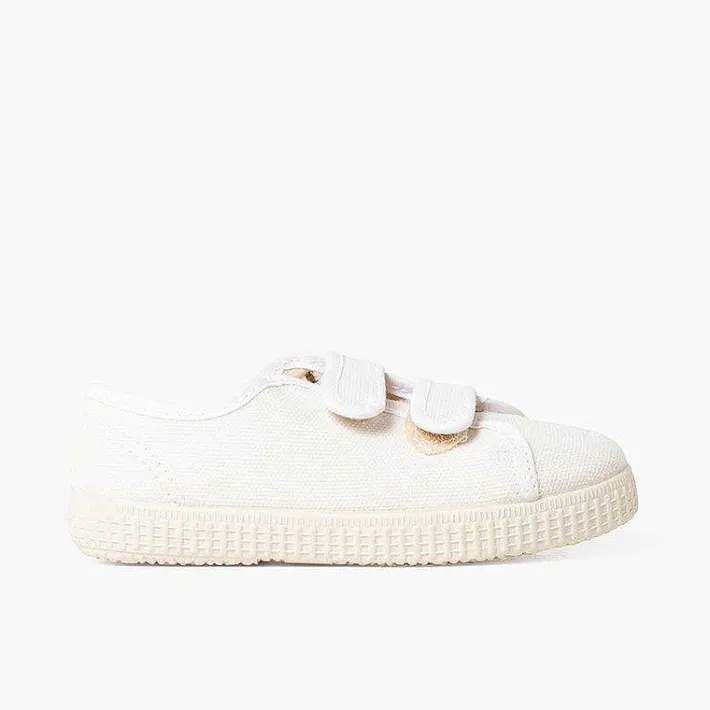 Zapatillas<Pisamonas Zapatillas Lona Reciclada Rpet Tiras Adherentes