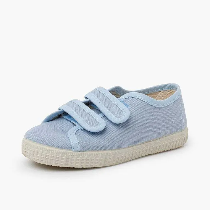 Zapatillas<Pisamonas Zapatillas Lona Reciclada Rpet Tiras Adherentes