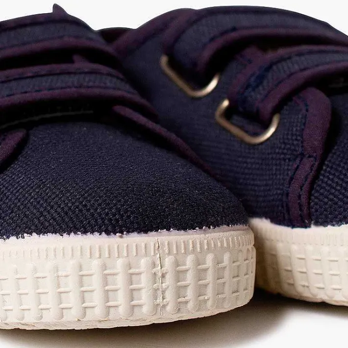 Zapatillas<Pisamonas Zapatillas Lona Reciclada Rpet Tiras Adherentes