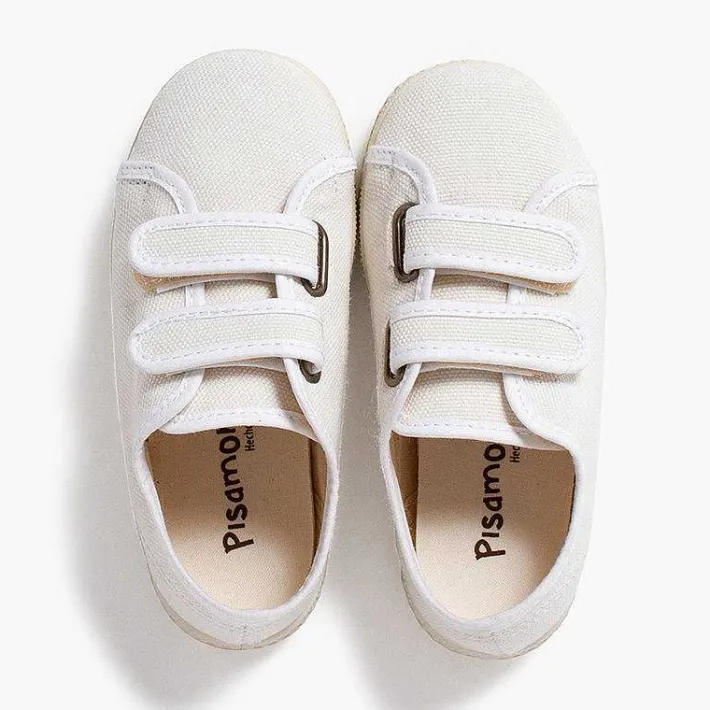 Zapatillas<Pisamonas Zapatillas Lona Reciclada Rpet Tiras Adherentes