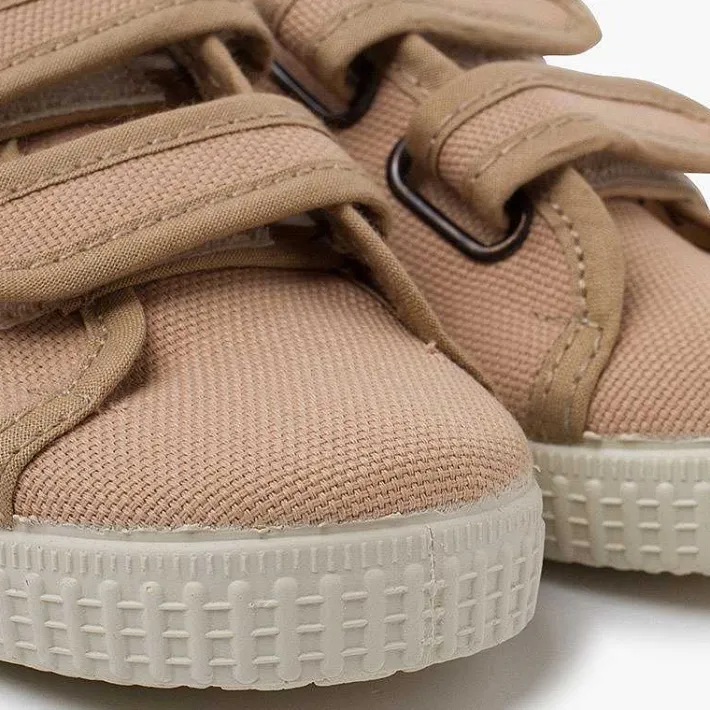 Zapatillas<Pisamonas Zapatillas Lona Reciclada Rpet Tiras Adherentes