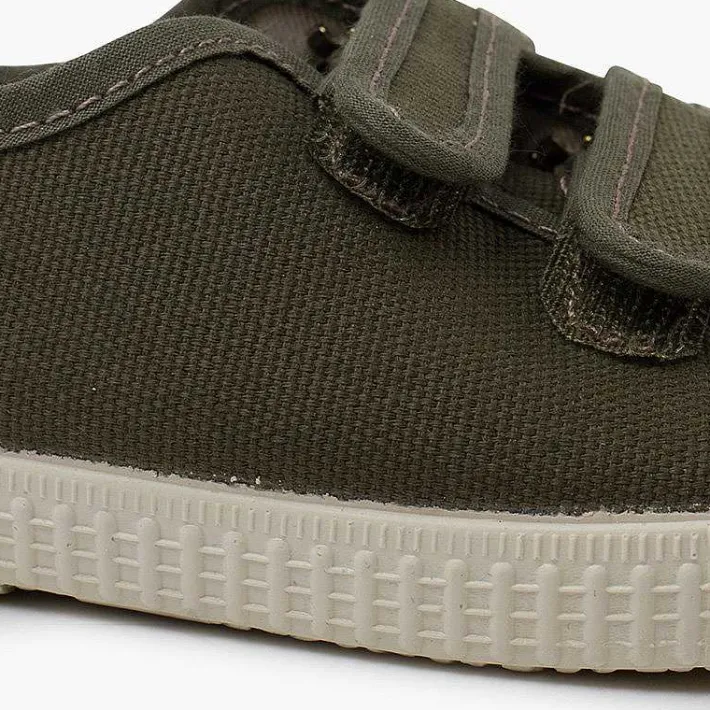 Zapatillas<Pisamonas Zapatillas Lona Reciclada Rpet Tiras Adherentes