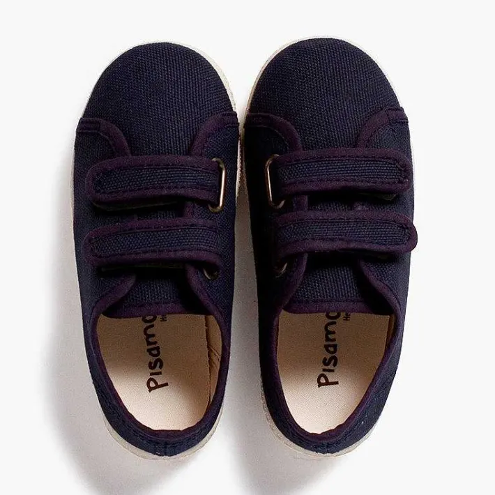Zapatillas<Pisamonas Zapatillas Lona Reciclada Rpet Tiras Adherentes