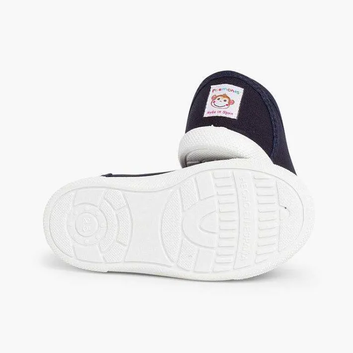 Zapatillas<Pisamonas Zapatillas Lona Sin Cordones Con Elasticos Laterales