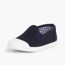 Zapatillas<Pisamonas Zapatillas Lona Sin Cordones Con Elasticos Laterales