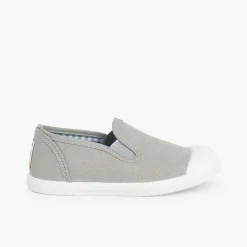 Zapatillas<Pisamonas Zapatillas Lona Sin Cordones Con Elasticos Laterales