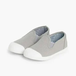 Zapatillas<Pisamonas Zapatillas Lona Sin Cordones Con Elasticos Laterales