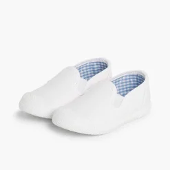 Zapatillas<Pisamonas Zapatillas Lona Sin Cordones Con Elasticos Laterales