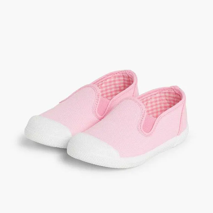 Zapatillas<Pisamonas Zapatillas Lona Sin Cordones Con Elasticos Laterales