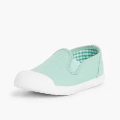 Zapatillas<Pisamonas Zapatillas Lona Sin Cordones Con Elasticos Laterales