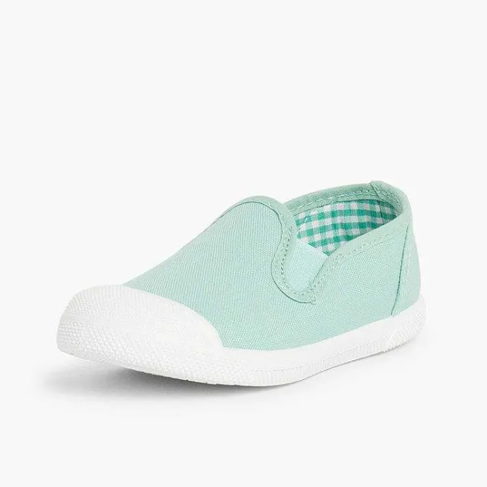 Zapatillas<Pisamonas Zapatillas Lona Sin Cordones Con Elasticos Laterales