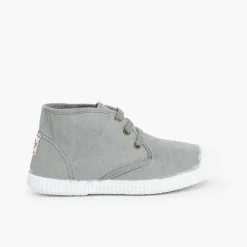 Zapatillas<Pisamonas Zapatillas Lona Tipo Bota Con Cordones