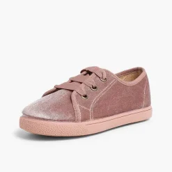 Zapatillas<Pisamonas Zapatillas Niña Terciopelo Brillante