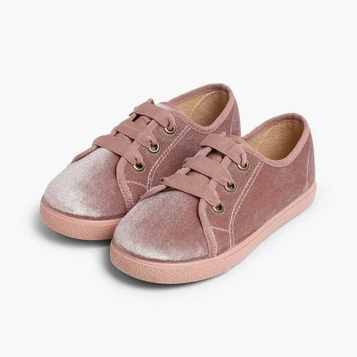 Zapatillas<Pisamonas Zapatillas Niña Terciopelo Brillante