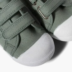 Zapatos Colegiales<Pisamonas Zapatillas Niños Lona Tiras Adherentes
