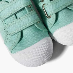 Zapatos Colegiales<Pisamonas Zapatillas Niños Lona Tiras Adherentes