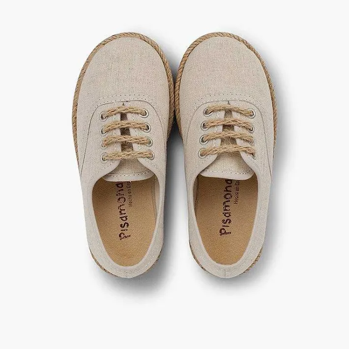 Zapatillas<Pisamonas Zapatillas Niños Suela Y Cordones Yute