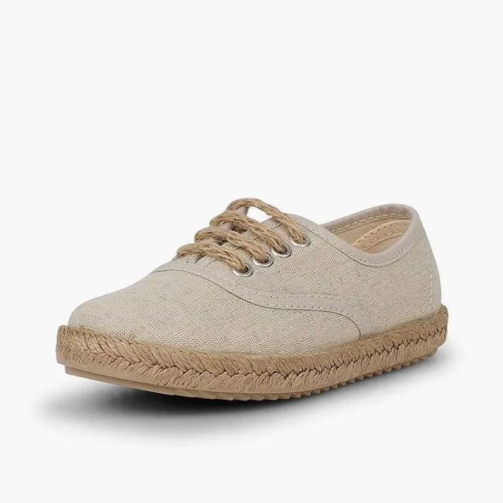 Zapatillas<Pisamonas Zapatillas Niños Suela Y Cordones Yute