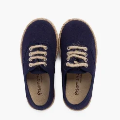 Zapatillas<Pisamonas Zapatillas Niños Suela Y Cordones Yute